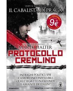 Marek Halter : protocollo cremlino CARTONATO ed. Newton Compton B34