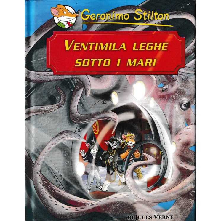 Geronimo Stilton : ventimila leghe sotto i mari CARTONATO ed. Piemme B31