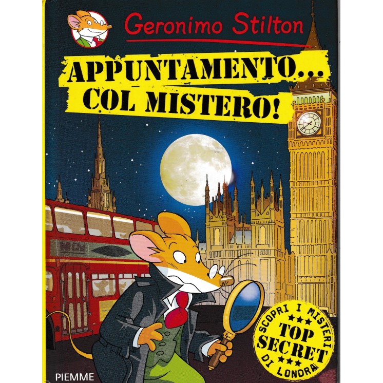 Geronimo Stilton : appuntamento... col mistero CARTONATO ed. Piemme B31