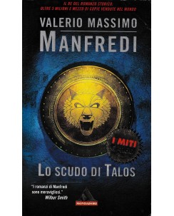 Valerio Massimo Manfredi : lo scudo di Talos BROSSURATO ed. Mondadori B29