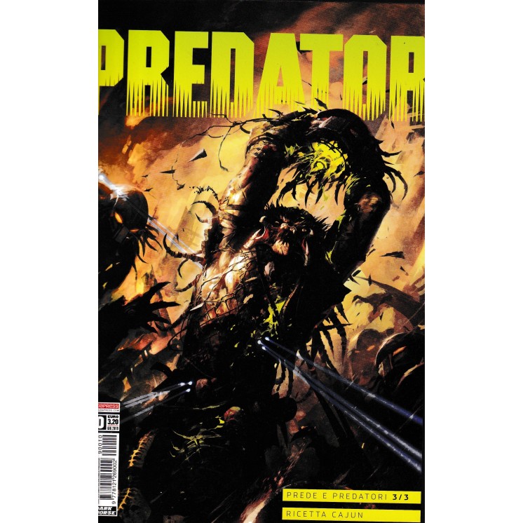Predator  10 prede e predatori III di Collins ed. Saldapress SU31