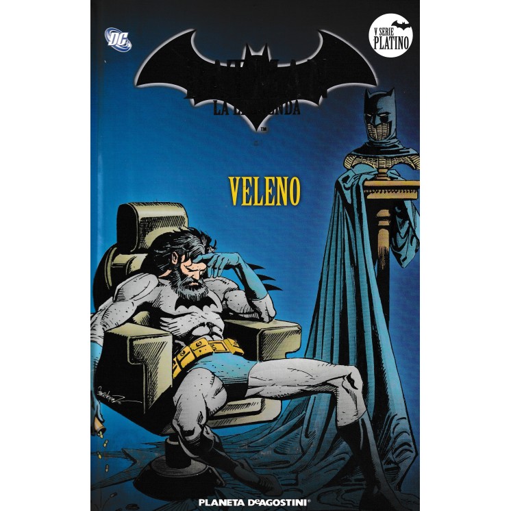 Batman la Leggenda serie Platino 72 veleno CART. ed. Planeta FU29