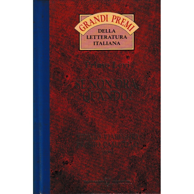Collana Grandi Premi Primo Levi : se non ora quando CART. ed. Mondadori B06