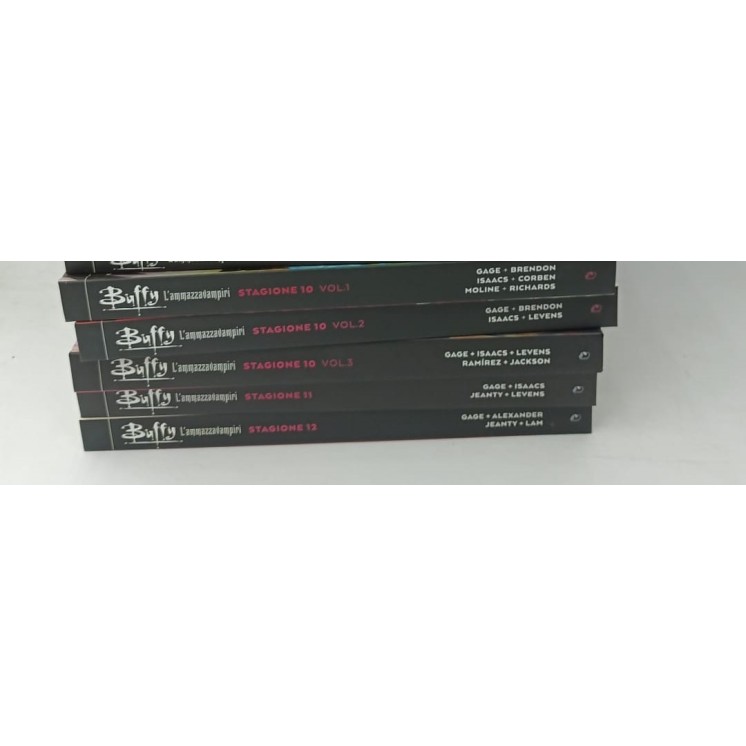 Buffy ammazza vampiri stagione 10 vol. 1 2 e 3 + 11 e 12 COMPLETA NUOVO Saldapre
