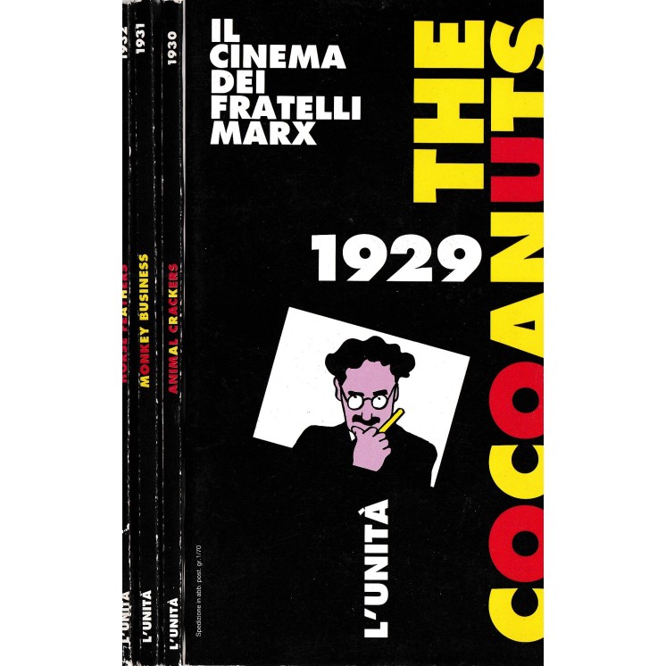Il cinema fratelli Marx serie COMPL. 1/4 ed. L'Unità B24