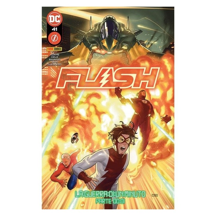 Flash  41 guerra di un minuto I di Adams NUOVO ed. Panini Comics SU59