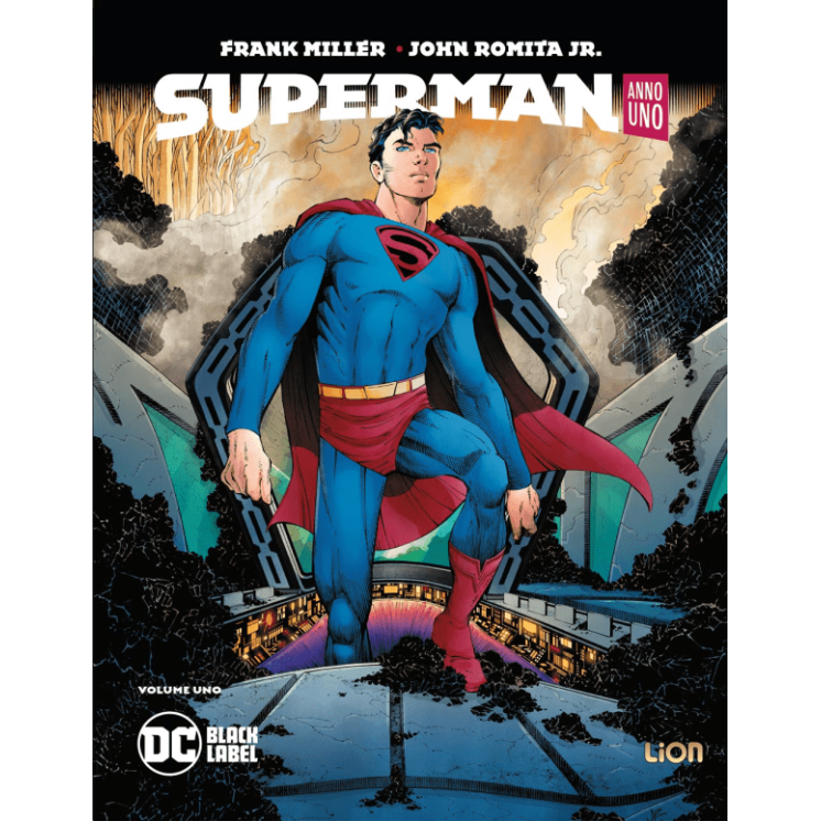 Dc Black Label : Superman anno uno 1 di Miller BROSSURATO NUOVO ed. Lion FU34