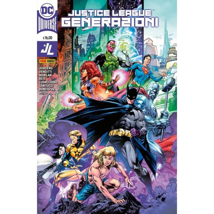 Dc Collection : Justice League generazioni di Jurgens Panini BROSS NUOVO SU62