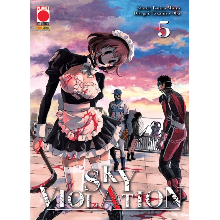 Sky Violation  5 di Tsuina Miura Takahiro Oba ed. PANINI
