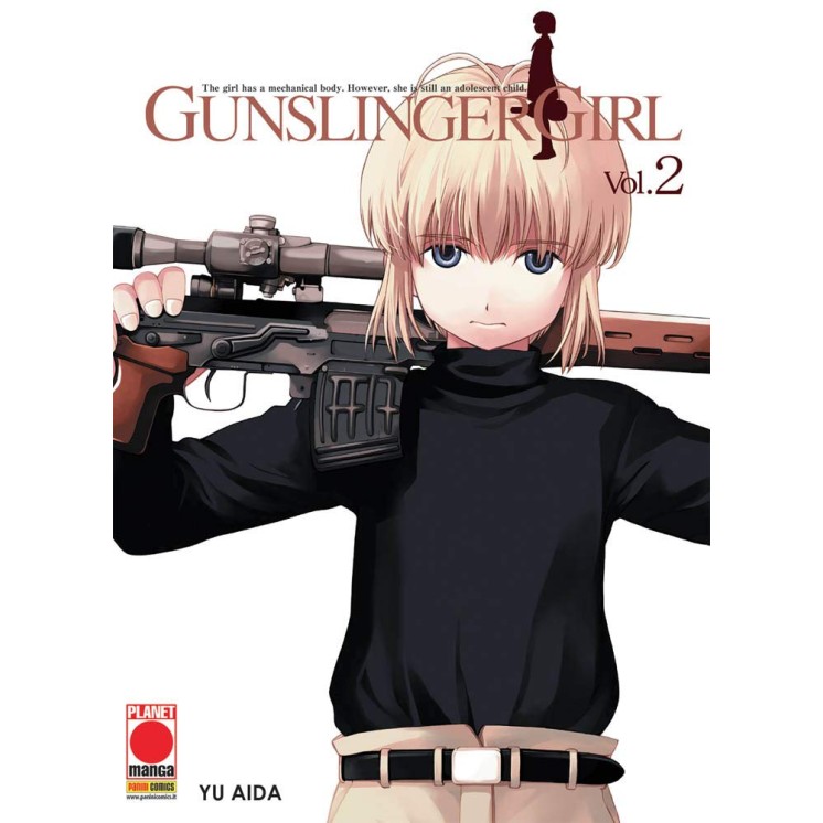 Gunslinger Girl  2 di Yu Aida NUOVO ed. Panini Comics