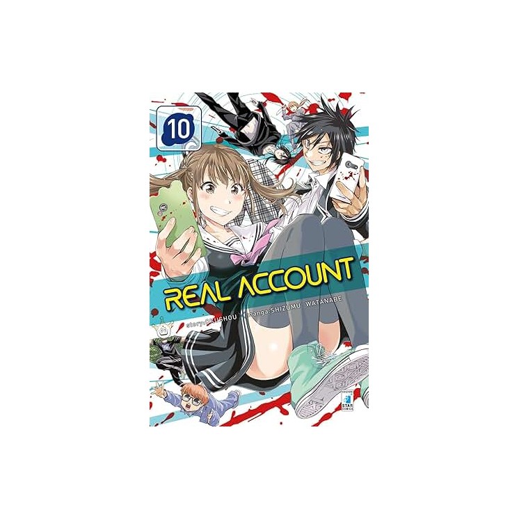 Real Account 10 di Watanabe e Okushou NUOVO ed. Star Comics