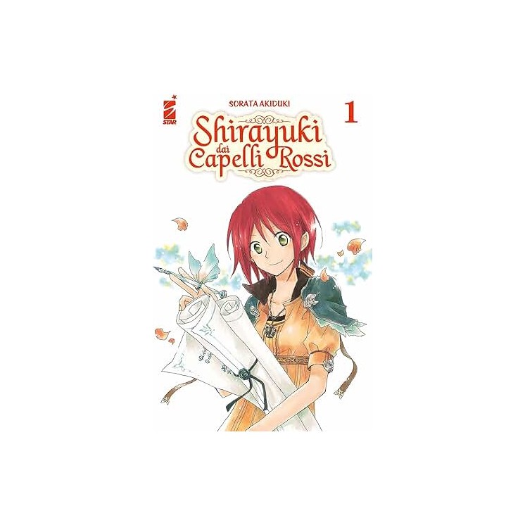 Shirayuki dai capelli rossi  1 di Sorata Akiduki NUOVO ed. Star Comics