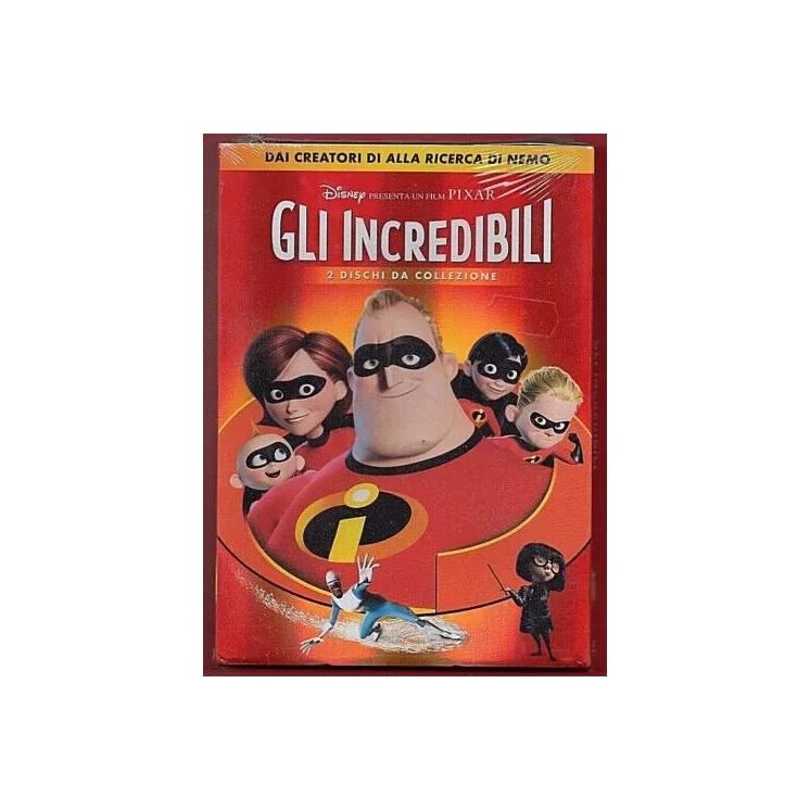 DVD Gli Incredibili ITA nuovo ed. Disney B14