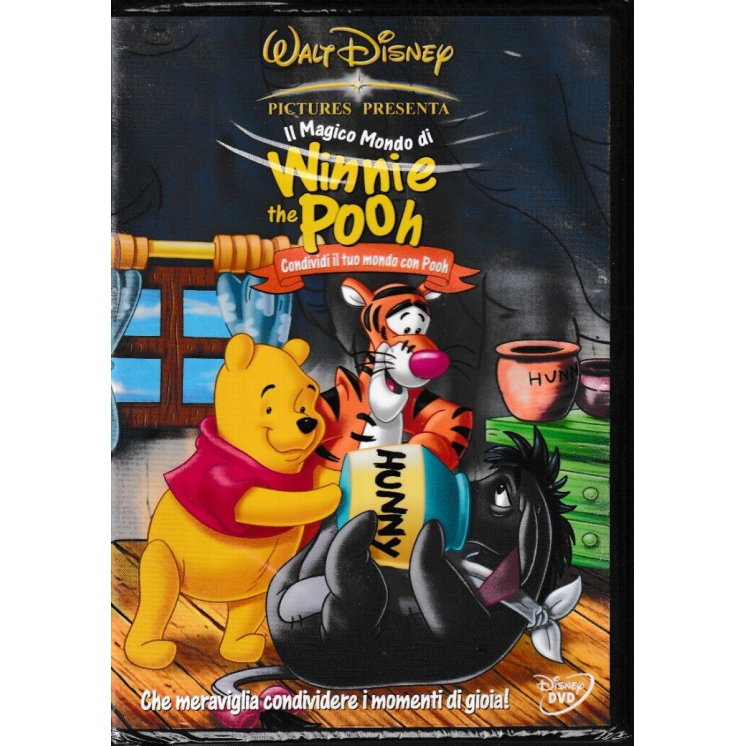 DVD Il magico mondo di Winnie the Pooh condividi mondo ITA nuovo ed. Disney B44