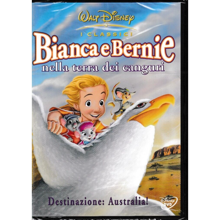 DVD Bianca e Bernie nella terra dei canguri ITA nuovo ed. Disney B44