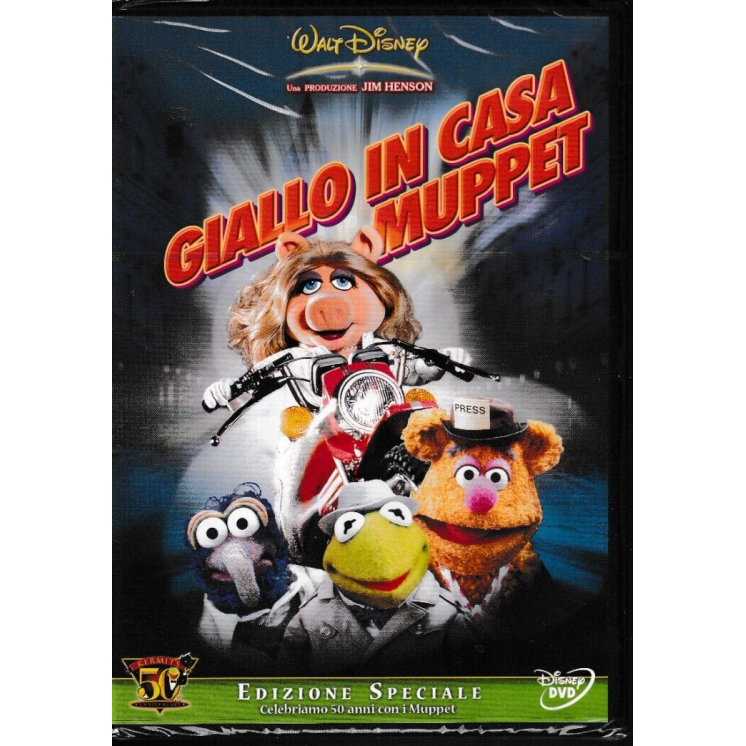 DVD Giallo in casa Muppet edizione speciale ITA nuovo ed. Disney B44