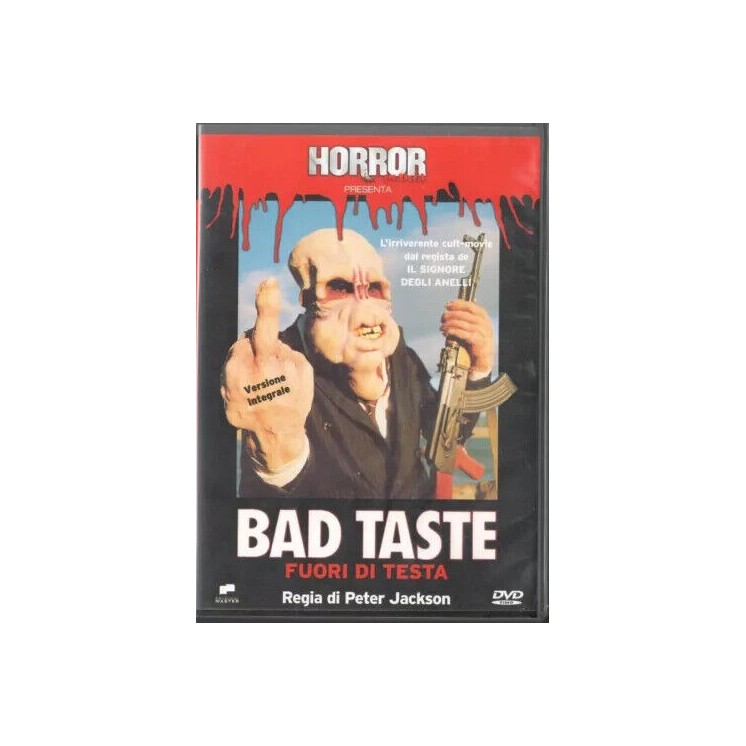DVD Bad taste ITA nuovo EDITORIALE ed. Master B56