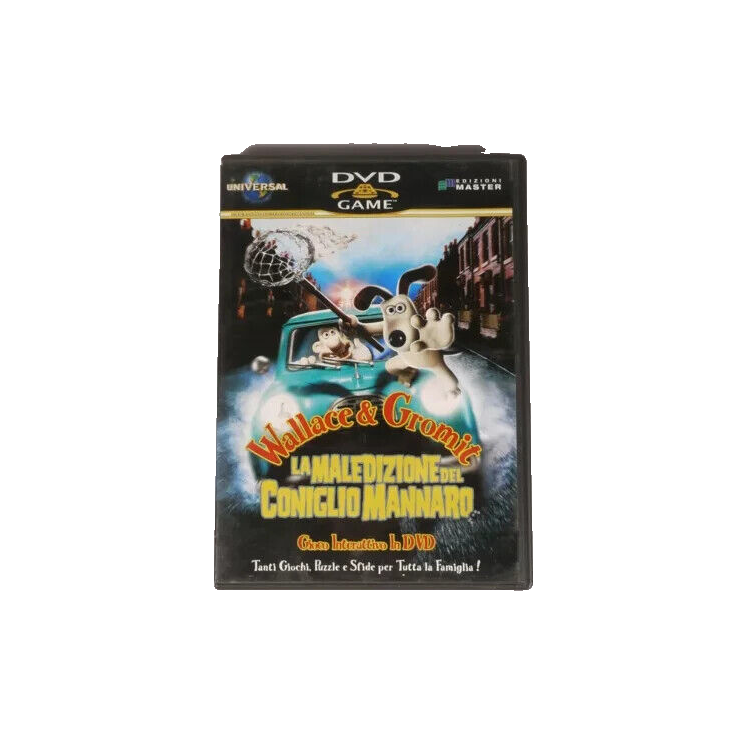 DVD Wallace e Groomit maledizione coniglio ITA nuovo EDITORIALE ed. Master B56