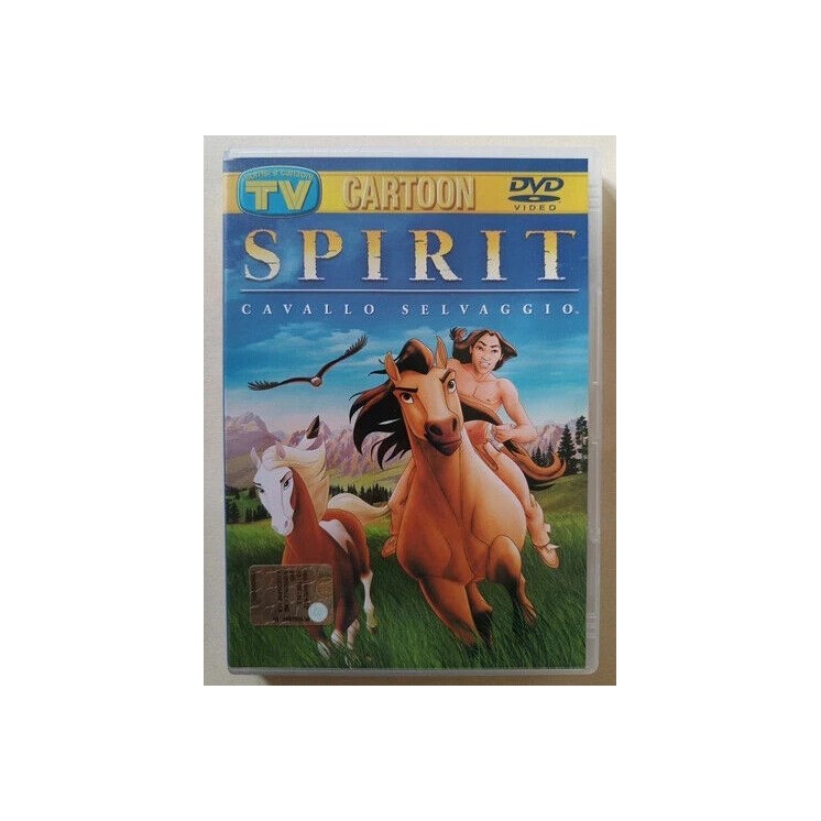 DVD Spirit cavallo selvaggio ITA nuovo EDITORIALE ed. Tv Sorrisi e Canzoni B56