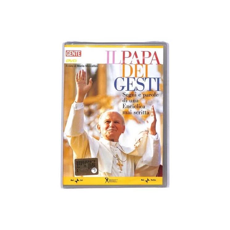 DVD Il papa dei gesti ITA nuovo EDITORIALE ed. Rai B56