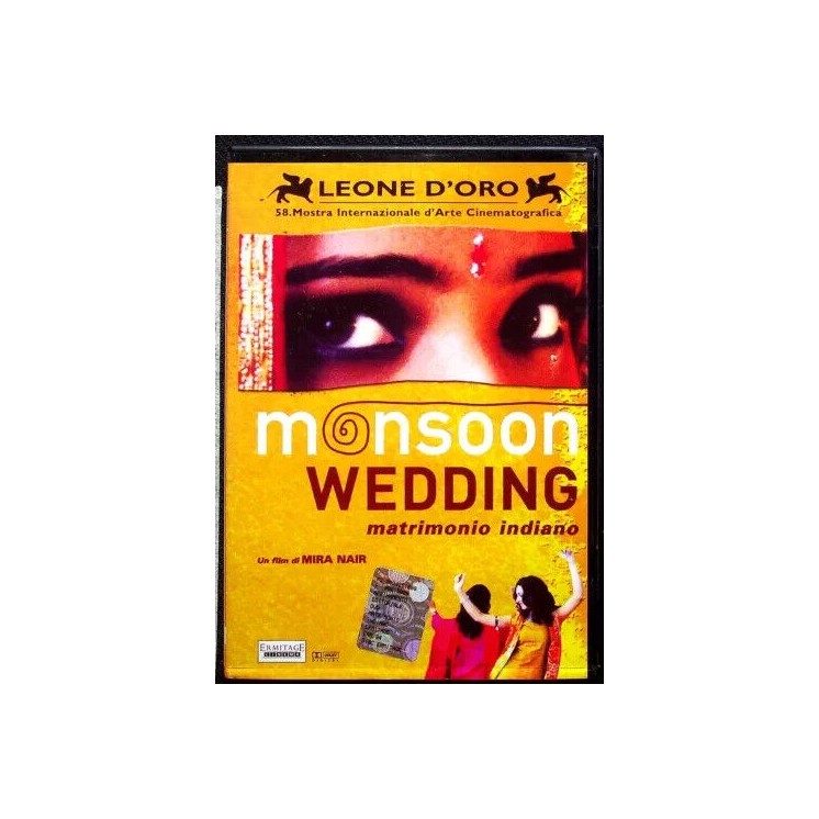 DVD Monsoon wedding matrimonio indiano ITA nuovo EDIT. ed. Ermitage Cinema B56