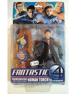 Fantastic 4: Human Torch Snowboarding * La Torcia * Action Figure - YAMATO * MA