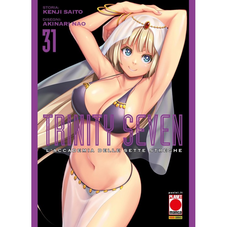 Trinity Seven L'Accademia delle Sette Streghe 31 di Kenji Saito NUOVO ed. Panini