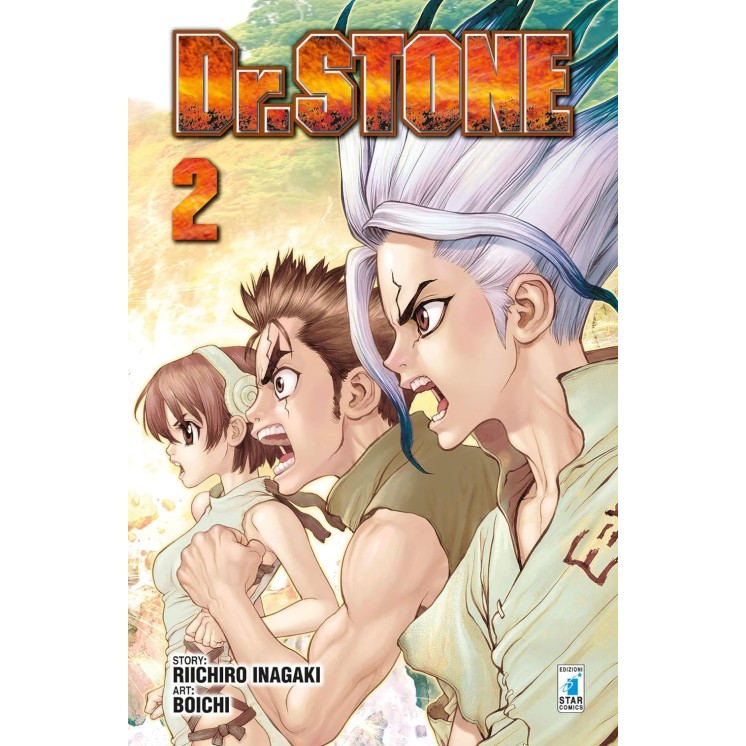 Dr. Stone  2 di R. Inagaki e Boichi ed. Star Comics NUOVO