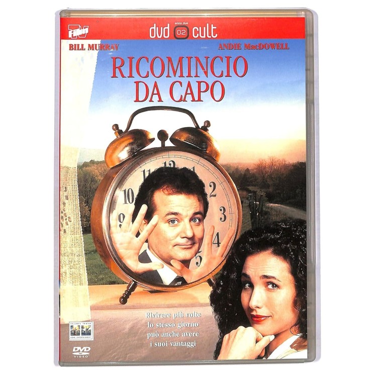 DVD Ricomincio da capo ITA nuovo EDITORIALE ed. Tv Film B56