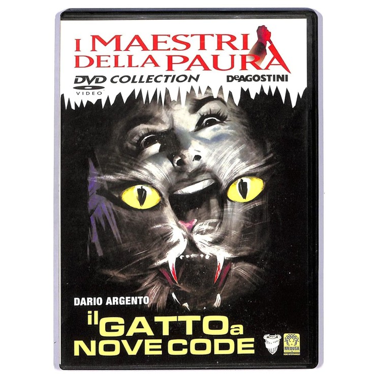 DVD Maestri paura : il gatto a nove code ITA nuovo EDIT. ed. Medusa B56