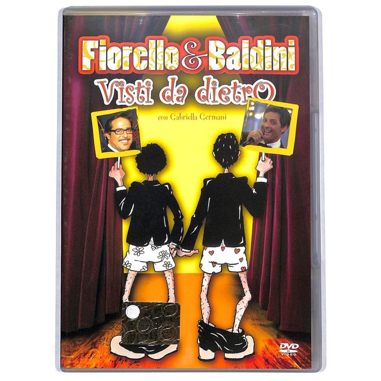 DVD Fiorello Baldini visti da dietro ITA usato EDIT. ed. Tv Sorrisi Canzoni B57