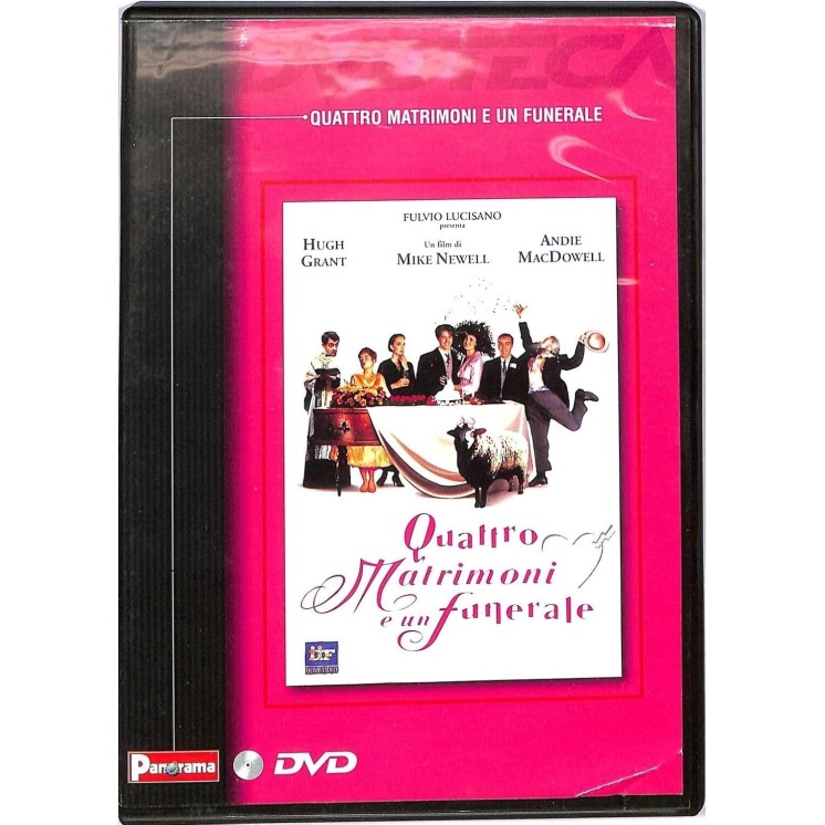 DVD Dvdteca : Quattro matrimoni e un funerale ITA usato EDIT. ed. Panorama B57