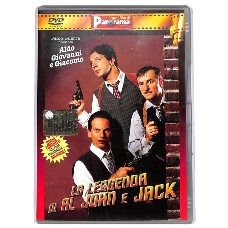 DVD La leggenda di Al John e Jack ITA nuovo EDITORIALE ed. Panorama B57