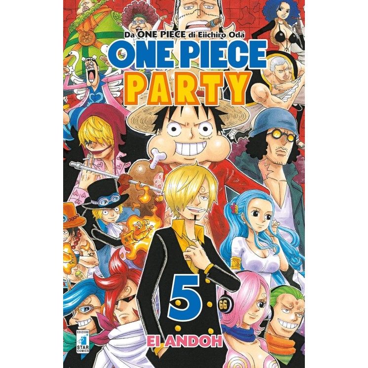 One Piece Party  5 di Eiichiro Oda NUOVO ed. Star Comics