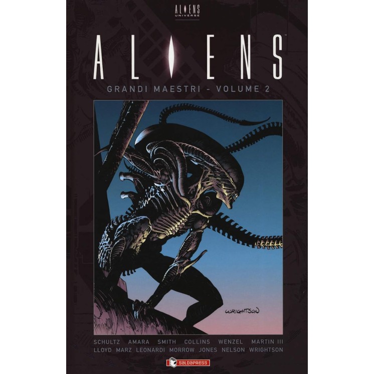Aliens grandi maestri  2 CAROTNATO ed. Saldapress FU55