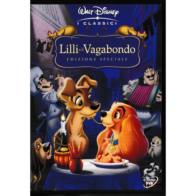 DVD Lilli e il vagabondo edizione speciale ITA usato ed. Disney B58