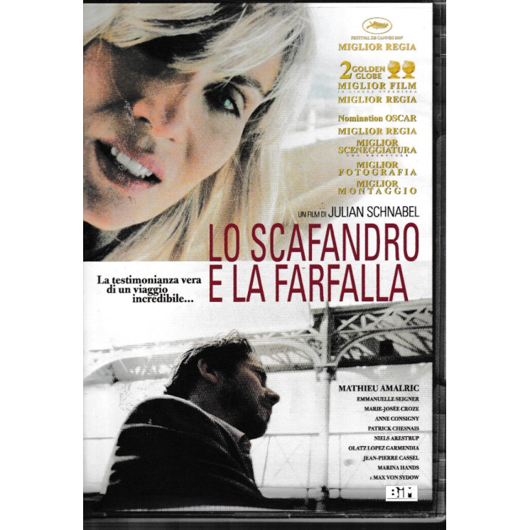 DVD Lo scafandro e la farfalla ITA usato EDITORIALE ed. BIM B58