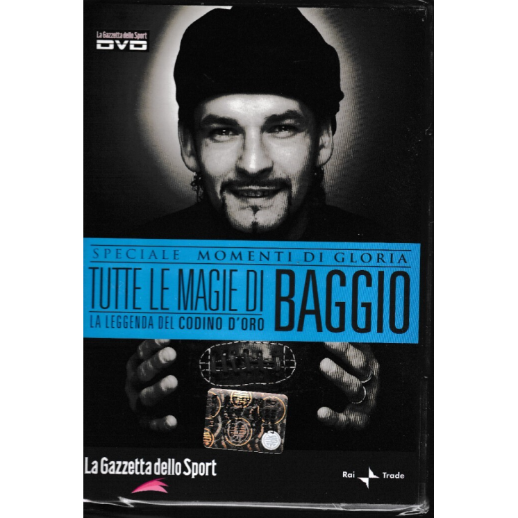 DVD Tutte le magie di Baggio ITA nuovo EDITORIALE ed. Gazzetta Dello Sport B58