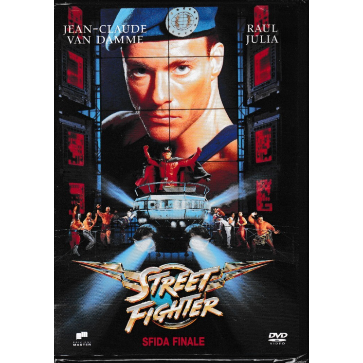 DVD Street fighter ITA nuovo EDITORIALE ed. Master B58