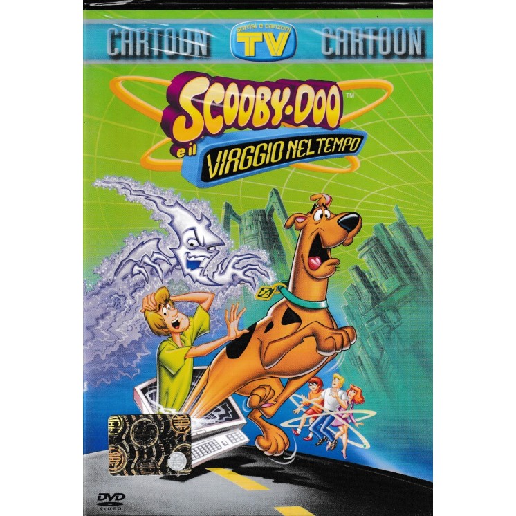 DVD Scooby Doo viaggio nel tempo ITA nuovo EDITORIALE ed. Tv Sorrisi Canzoni B58