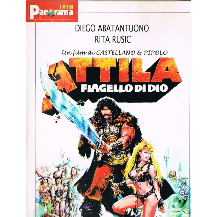 DVD Attilla flagello di Dio ITA nuovo EDITORIALE ed. Panorama B59