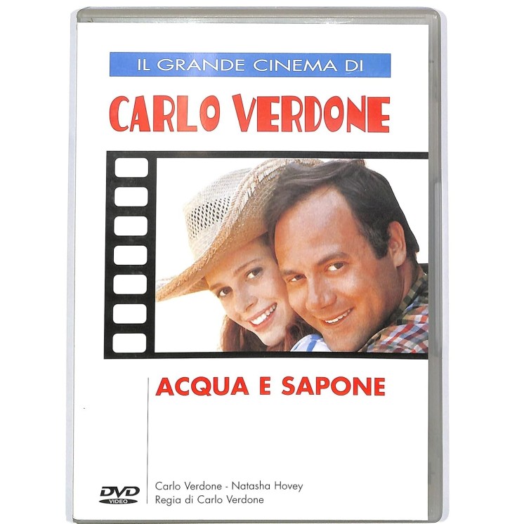 DVD Grande cinema Verdone : Acqua e sapone ITA nuovo EDITORIALE B58