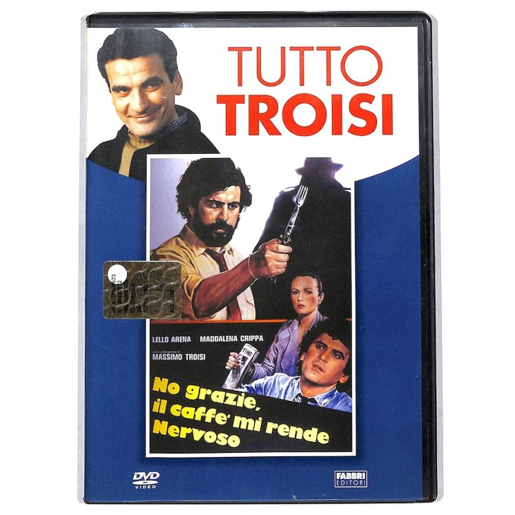 DVD Tutto Troisi : Caffè rende nervoso ITA nuovo EDITORIALE ed. Fabbri B58