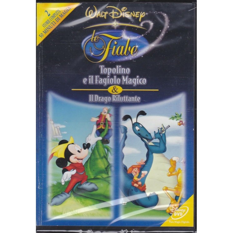 DVD Le fiabe Disney : Topolino e fagiolo magico ITA nuovo EDIT. ed. Disney B59