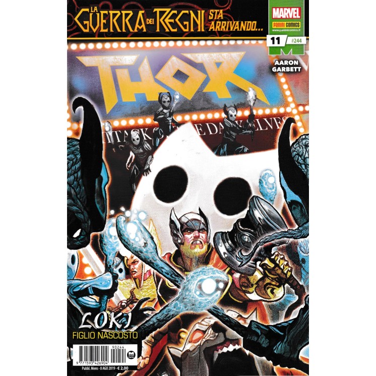 Thor 244 : Thor  11 di Aaron NUOVO ed. Panini Comics