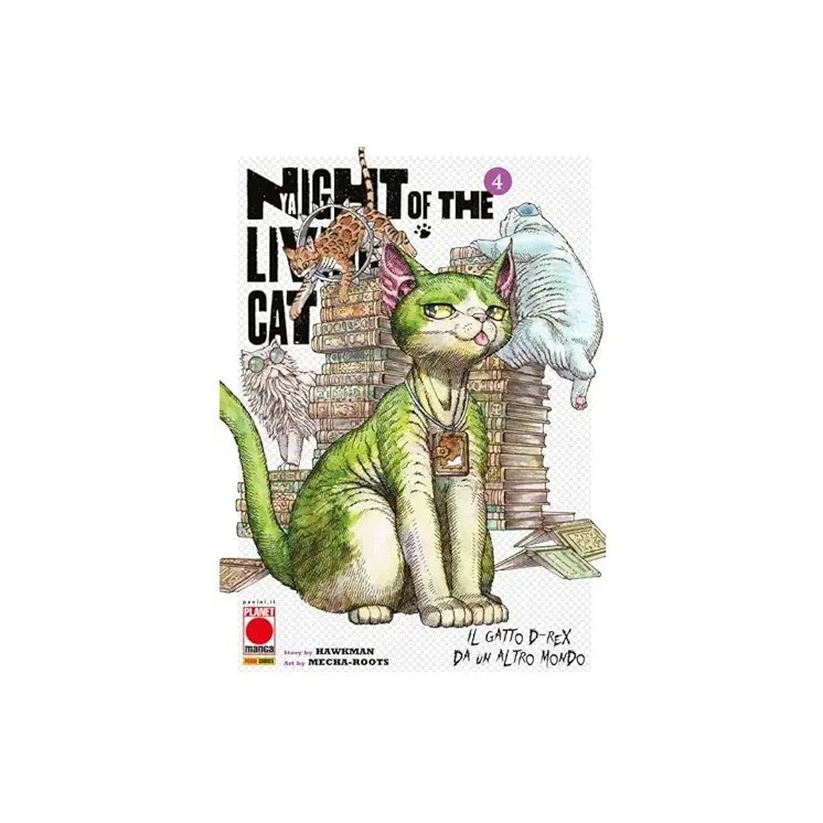 Night of the living cat  4 di Macha Roots NUOVO ed. Panini Comics