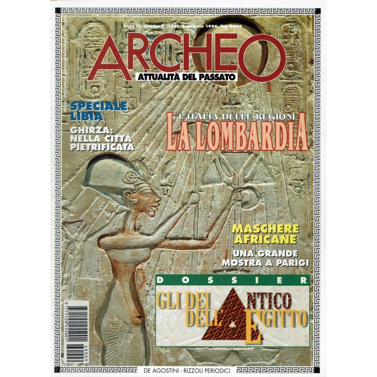 Archeo n. 139 anno '96 gli dei dell'antico Egitto ed. De Agostini FF05