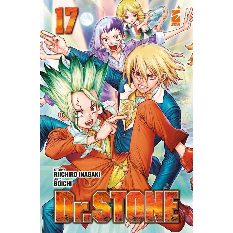 Dr. Stone 17 di R. Inagaki e Boichi ed. Star Comics NUOVO
