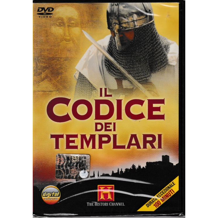 DVD Il codice dei templari ITA nuovo EDITORIALE ed. History Channel B11