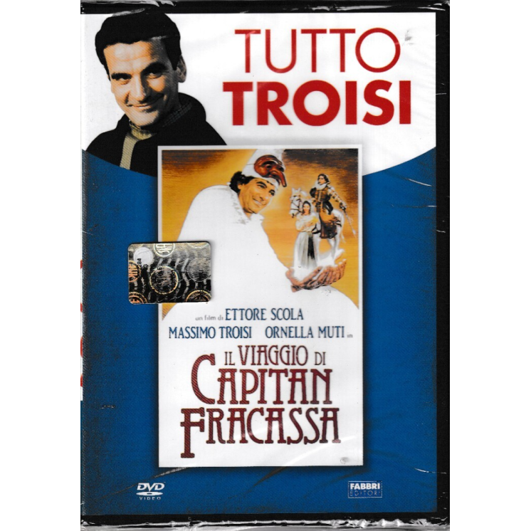 DVD Tutto Troisi : Il viaggio di Capitan Fracassa ITA nuovo EDIT. ed. Fabbri B56